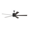 Generation Lighting. - 5VMR72OZD - 72" Ceiling Fan - Vision - Oil Rubbed Bronze