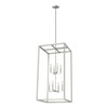 Generation Lighting. - 5234508-962 - Eight Light Hall / Foyer Pendant - Moffet Street - Brushed Nickel