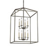 Generation Lighting. - 5115008-710 - Eight Light Hall / Foyer - Perryton - Bronze