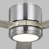 Generation Lighting. - 3VNR52BSLGD-V1 - 52" Ceiling Fan - Vision - Brushed Steel