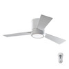 Generation Lighting. - 3CLYR42RZWD-V1 - 42" Ceiling Fan - Clarity - Matte White