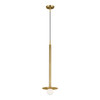 Visual Comfort Studio - KP1011BBS - One Light Pendant - Nodes - Burnished Brass