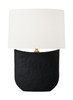 Visual Comfort Studio - HT1031RBC1 - One Light Table Lamp - Cenotes - Rough Black Ceramic
