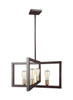 Visual Comfort Studio - F3145/4NWB - Four Light Chandelier - Finnegan - New World Bronze