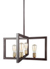 Visual Comfort Studio - F3145/4NWB - Four Light Chandelier - Finnegan - New World Bronze