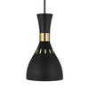 Visual Comfort Studio - EP1141MBK - One Light Pendant - Joan - Midnight Black