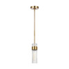 Visual Comfort Studio - CP1161BBS - One Light Pendant - Geneva - Burnished Brass