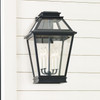 Visual Comfort Studio - CO1034DWZ - Four Light Outdoor Wall Lantern - Falmouth - Dark Weathered Zinc