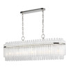 Visual Comfort Studio - CC1307PN - Seven Light Linear Chandelier - Beckett - Polished Nickel