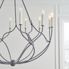 Visual Comfort Studio - CC11212WGV - 12 Light Chandelier - Richmond - Weathered Galvanized