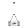 Visual Comfort Studio - AP1234AI - Four Light Chandelier - Calvert - Aged Iron