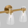 Visual Comfort Studio - AEV1003BBS - Three Light Bath Fixture - Moritz - Burnished Brass