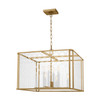 Visual Comfort Studio - AC1158BBS - Eight Light Pendant - Erro - Burnished Brass