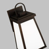 Visual Comfort Studio - 8748401-71 - One Light Outdoor Wall Lantern - Founders - Antique Bronze