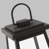 Visual Comfort Studio - 8248401EN3-12 - One Light Outdoor Post Lantern - Founders - Black