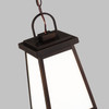 Visual Comfort Studio - 6248401-71 - One Light Outdoor Pendant - Founders - Antique Bronze