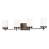 Visual Comfort Studio - 4490304EN3-778 - Four Light Wall / Bath - Zire - Brushed Oil Rubbed Bronze