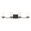 Visual Comfort Studio - 4490304EN3-778 - Four Light Wall / Bath - Zire - Brushed Oil Rubbed Bronze