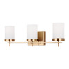 Visual Comfort Studio - 4490303-848 - Three Light Bath - Zire - Satin Brass