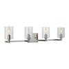 Visual Comfort Studio - 4464204-962 - Four Light Bath Vanity - Fullton - Brushed Nickel