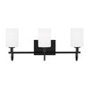 Visual Comfort Studio - 4457103EN3-112 - LED Bath Wall Sconce - Oak Moore - Midnight Black