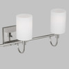 Visual Comfort Studio - 4457103EN3-05 - LED Bath Wall Sconce - Oak Moore - Chrome