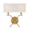 Savoy House - 9-3305-2-322 - Two Light Wall Sconce - Arondale - Warm Brass