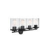 Savoy House - 8-8020-4-BK - Four Light Bath Bar - Marshall - Matte Black