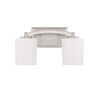 Savoy House - 8-7710-2-SN - Two Light Bathroom Vanity - Whitney - Satin Nickel