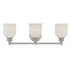 Savoy House - 8-6836-3-SN - Three Light Bath Bar - Melrose - Satin Nickel