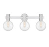 Savoy House - 8-3076-3-11 - Three Light Bathroom Vanity - Wright - Chrome