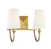 Savoy House - 8-2542-2-322 - Two Light Bath Bar - Cameron - Warm Brass
