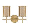 Savoy House - 8-2055-2-322 - Two Light Bathroom Vanity - Camden - Warm Brass