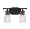 Savoy House - 8-1745-2-BK - Two Light Bathroom Vanity - Chantilly - Matte Black