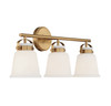 Savoy House - 8-1627-3-322 - Three Light Bathroom Vanity - Kaden - Warm Brass