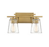 Savoy House - 8-1020-2-322 - Two Light Bath Bar - Calhoun - Warm Brass