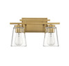 Savoy House - 8-1020-2-322 - Two Light Bath Bar - Calhoun - Warm Brass