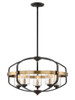 Savoy House - 7-8041-5-79 - Five Light Pendant - Kirkland - English Bronze and Warm Brass
