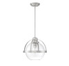Savoy House - 7-7201-1-SN - One Light Pendant - Pendleton - Satin Nickel
