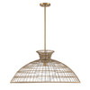 Savoy House - 7-6427-1-322 - One Light Pendant - Lanai - Warm Brass
