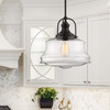 Savoy House - 7-5012-1-13 - One Light Pendant - Garvey - English Bronze