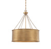 Savoy House - 7-488-6-54 - Six Light Pendant - Rochester - Gold Patina