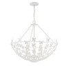 Savoy House - 7-4199-6-83 - Six Light Pendant - Birch - Bisque White