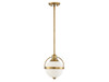 Savoy House - 7-3100-1-322 - One Light Pendant - Westbourne - Warm Brass