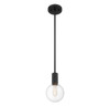 Savoy House - 7-3075-1-89 - One Light Mini Pendant - Wright - Matte Black