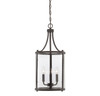 Savoy House - 7-1040-3-13 - Three Light Foyer Pendant - Penrose - English Bronze