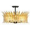 Savoy House - 6-7900-4-261 - Four Light Semi-Flush Mount - Ensley - True Gold