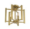 Savoy House - 6-7702-3-322 - Three Light Semi-Flush Mount - Benson - Warm Brass