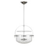 Savoy House - 6-4723-4-11 - Four Light Convertible Semi-Flush/Pendant - Denmar - Polished Chrome