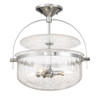 Savoy House - 6-4723-4-11 - Four Light Convertible Semi-Flush/Pendant - Denmar - Polished Chrome